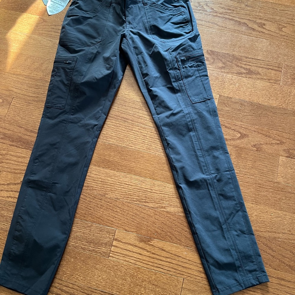 Kuhl Black Skinny Pants Full-Length Cotton Blend